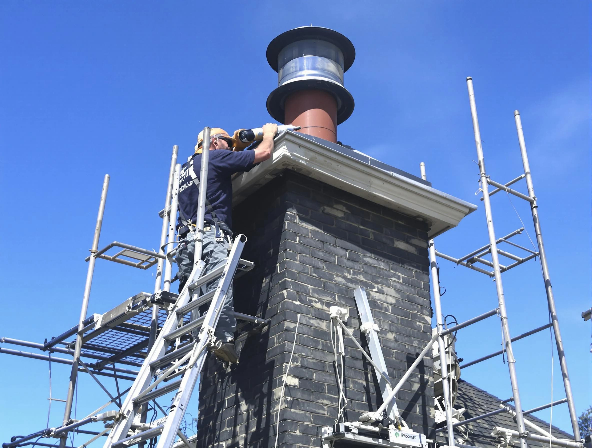 Sturdy chimney crown finished by West Haven Chimney Sweep in West Haven, UT