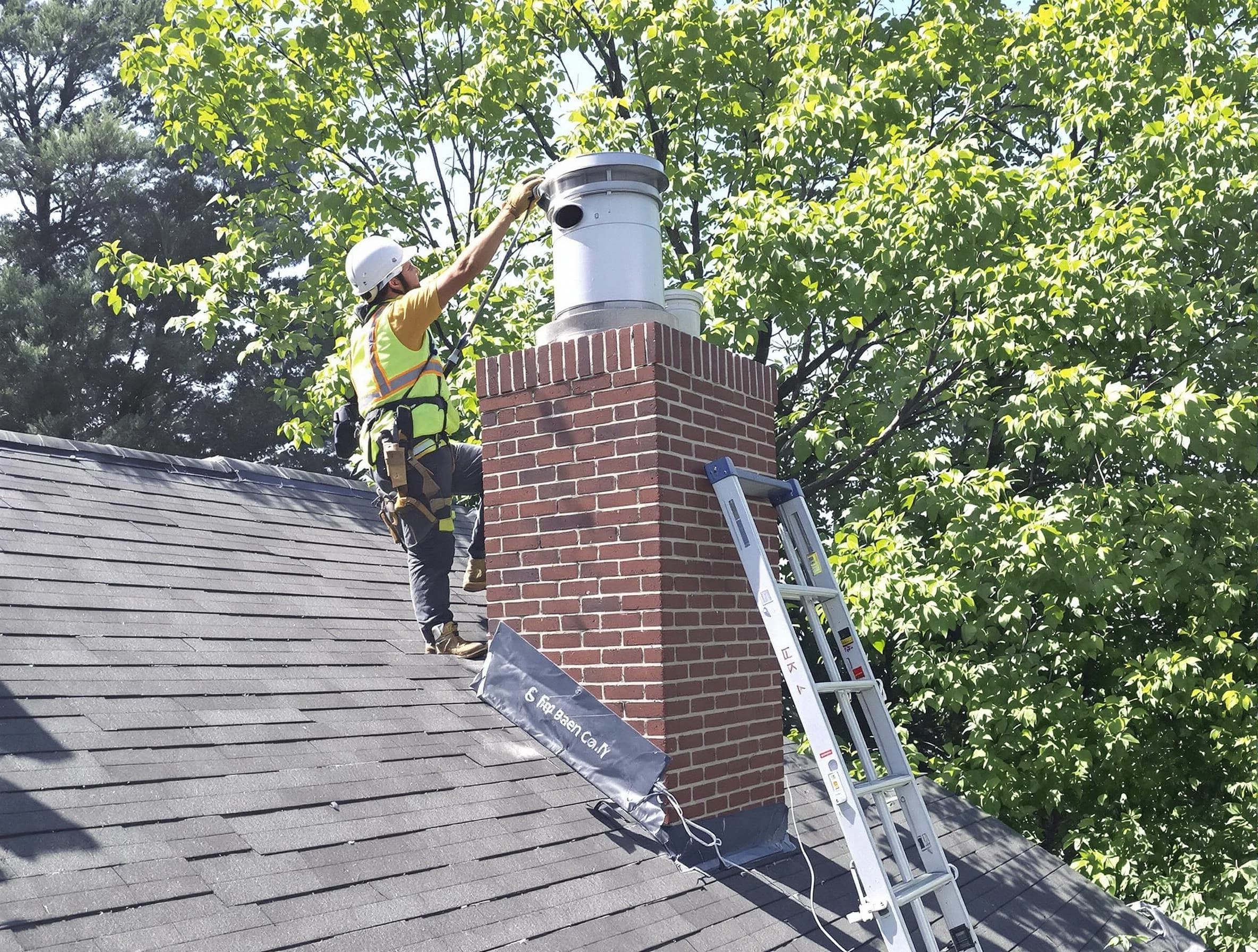 Chimney liner inspection by West Haven Chimney Sweep in West Haven, UT