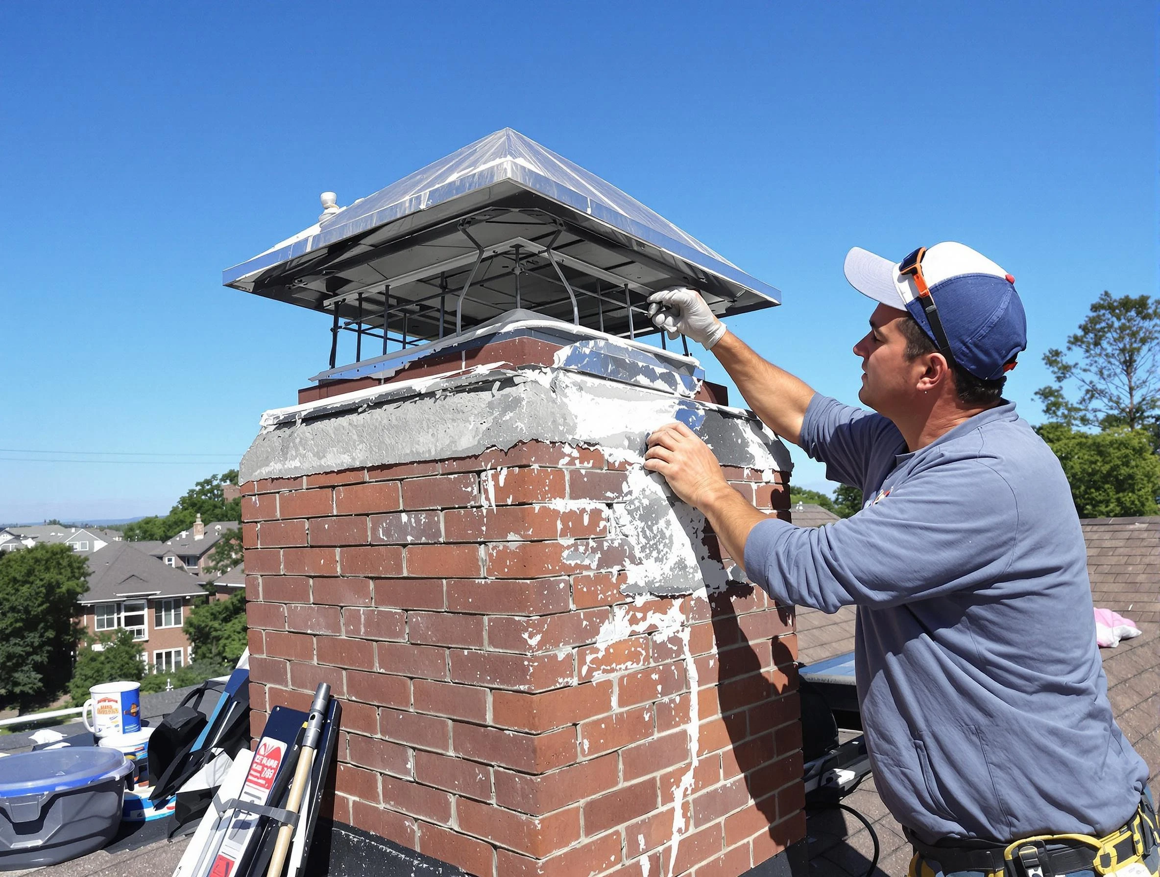 Chimney Crown Services in West Haven