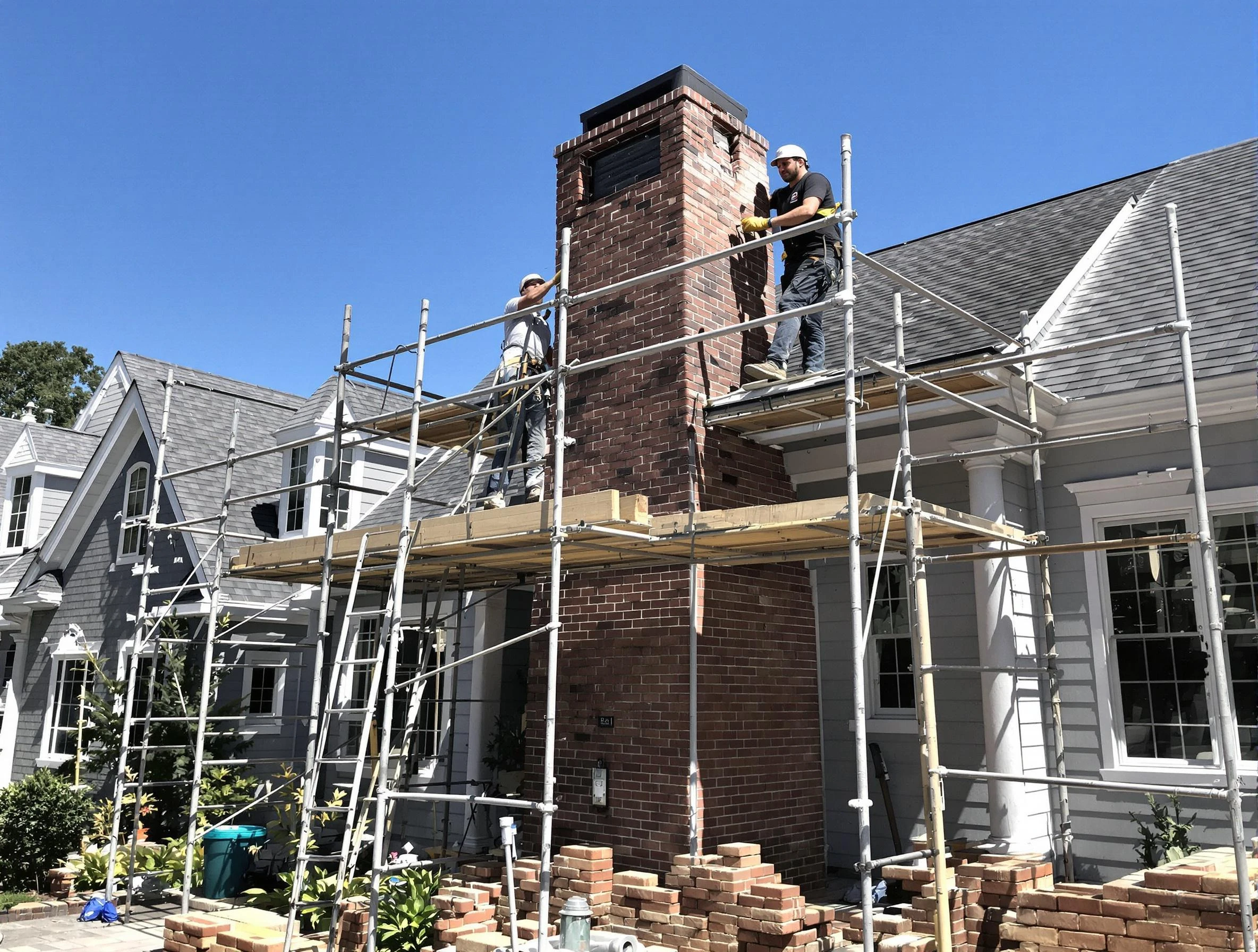 Chimney Rebuilding in West Haven